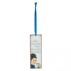 Hanger / Bookmark "Coffee, Chocolate" - 15 cm