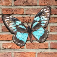 Vlinder Cyaanblauw - 32 cm